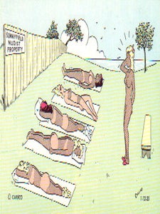 GENUINE NUDIST COMIC CARDS Image #5
