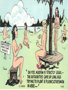 GENUINE NUDIST COMIC CARDS Image #6