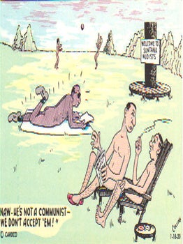 GENUINE NUDIST COMIC CARDS Image #7