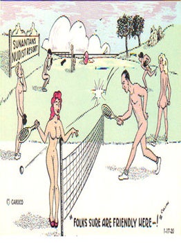 GENUINE NUDIST COMIC CARDS Image #9