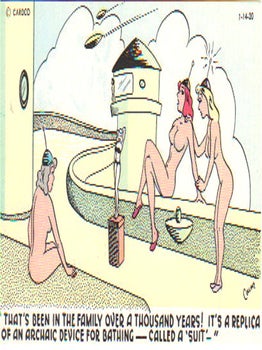 GENUINE NUDIST COMIC CARDS Image #16