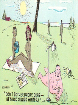 GENUINE NUDIST COMIC CARDS Image #17