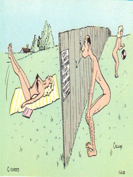 GENUINE NUDIST COMIC CARDS Image #18