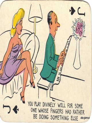 EROTIC PLAYING CARDS - OLD GAGS Image #11
