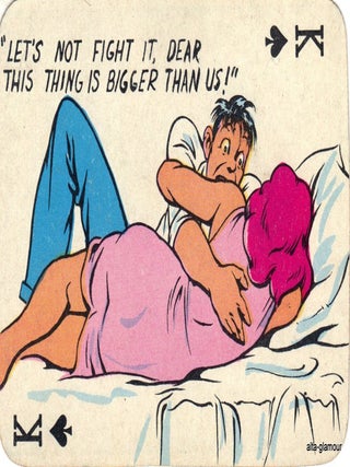 EROTIC PLAYING CARDS - OLD GAGS Image #13