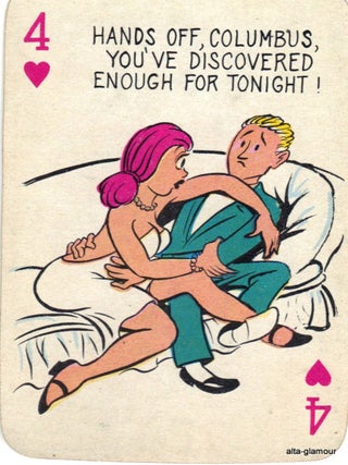 EROTIC PLAYING CARDS - OLD GAGS Image #17