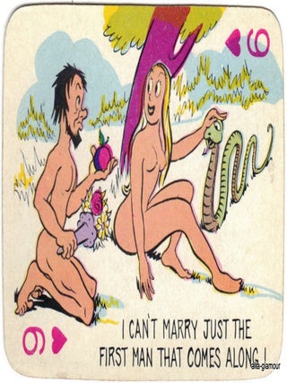 EROTIC PLAYING CARDS - OLD GAGS Image #2