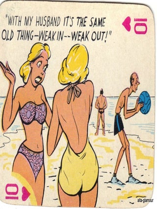 EROTIC PLAYING CARDS - OLD GAGS Image #3