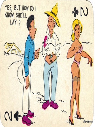 EROTIC PLAYING CARDS - OLD GAGS Image #8