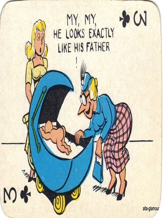 EROTIC PLAYING CARDS - OLD GAGS Image #9