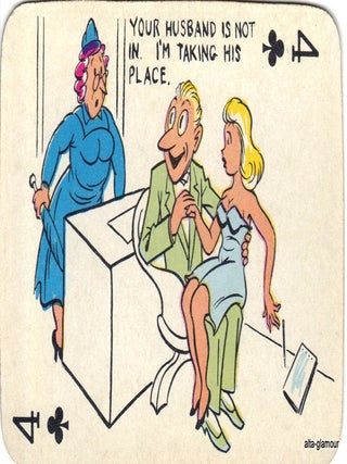 EROTIC PLAYING CARDS - OLD GAGS Image #10