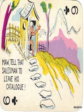 EROTIC PLAYING CARDS - OLD GAGS Image #12