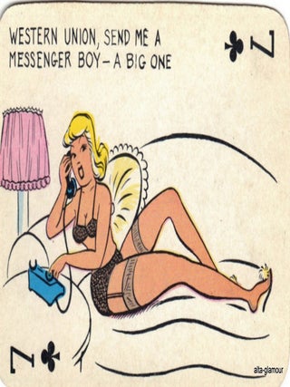 EROTIC PLAYING CARDS - OLD GAGS Image #13