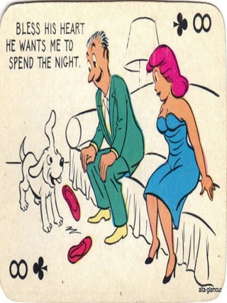 EROTIC PLAYING CARDS - OLD GAGS Image #14