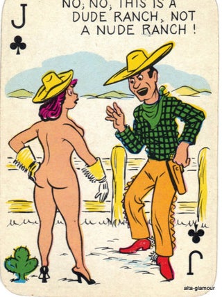 EROTIC PLAYING CARDS - OLD GAGS Image #17