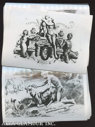 Item #100616 PHOTOGRAPHIC REPRODUCTIONS OF ILLUSTRATIONS FROM DE FIGURIS VENERIS; [illustrations...