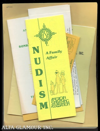 Item #100772 AMERICAN SUNBATHING ASSOCIATION - COLLECTION OF PRINTED EPHEMERA