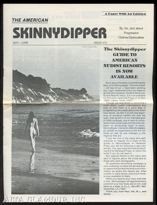 Item #100804 THE AMERICAN SKINNYDIPPER; By, for, and about Progressive Clothes-Optionalists