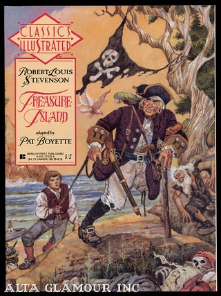 Item #101573 CLASSICS ILLUSTRATED - Treasure Island. Robert Louis Stevensons, Pat Boyette
