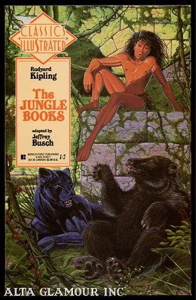 Item #101577 CLASSICS ILLUSTRATED - The Jungle Books. Rudyard Kipling, Jeffrey Busch