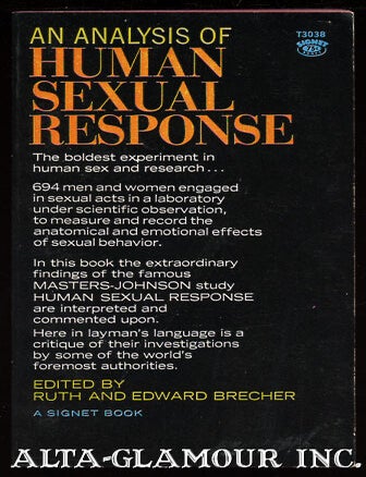 Item #101792 AN ANALYSIS OF HUMAN SEXUAL RESPONSE. Ruth and Edward Brecher.