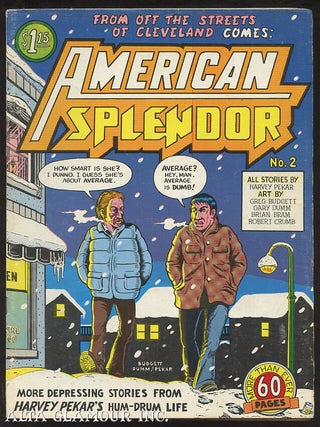 Item #101822 AMERICAN SPLENDOR. Harvey Pekar