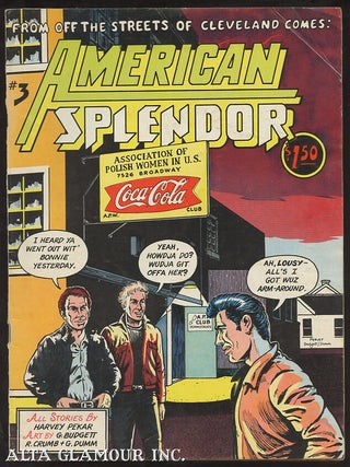 Item #101823 AMERICAN SPLENDOR. Harvey Pekar