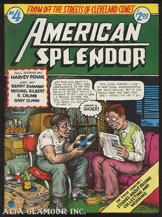 Item #101824 AMERICAN SPLENDOR. Harvey Pekar