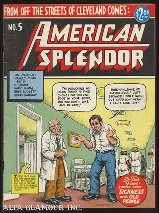 Item #101825 AMERICAN SPLENDOR. Harvey Pekar