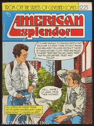 Item #101826 AMERICAN SPLENDOR. Harvey Pekar