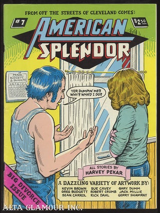 Item #101827 AMERICAN SPLENDOR. Harvey Pekar
