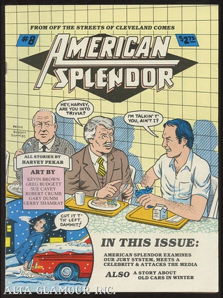 Item #101828 AMERICAN SPLENDOR. Harvey Pekar