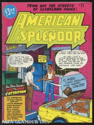 Item #101831 AMERICAN SPLENDOR. Harvey Pekar