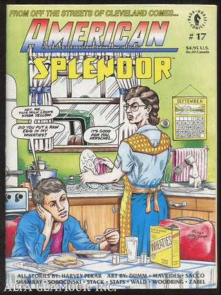 Item #101837 AMERICAN SPLENDOR. Harvey Pekar