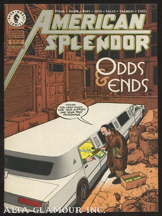 Item #101840 AMERICAN SPLENDOR; Odds & Ends. Harvey Pekar