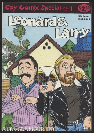 Item #102329 LEONARD AND LARRY; Gay Comix Special. Tim Barela