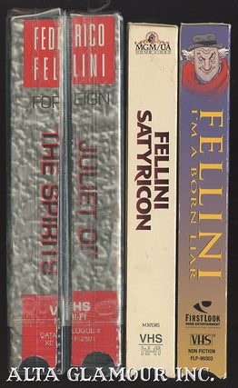 Item #102430 A COLLECTION OF THREE FEDERICO FELLINI MOVIES