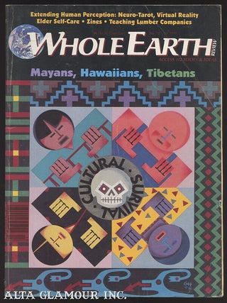Item #102550 WHOLE EARTH REVIEW: Access To Tools & Ideas. Stewart Brand