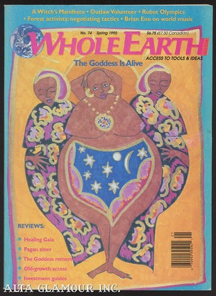 Item #102552 WHOLE EARTH REVIEW: Access To Tools & Ideas. Stewart Brand