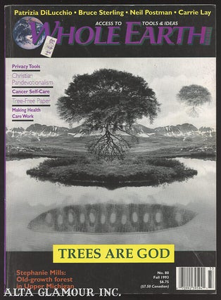 Item #102558 WHOLE EARTH REVIEW: Access To Tools & Ideas. Stewart Brand