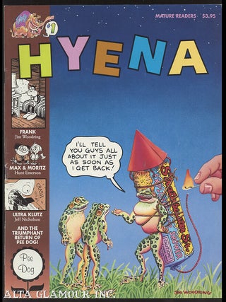 Item #102583 HYENA. Jim Woodring, etc