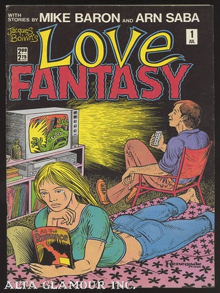 Item #102686 JACQUES BOIVIN'S LOVE FANTASY. Mike Baron, Arn Saba
