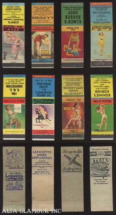 Item #102701 A GROUP OF SIXTY-FOUR PIN-UP GIRL MATCHBOOK COVERS