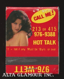 Item #102748 PHONE SEX MATCHBOOK - 976-WETT