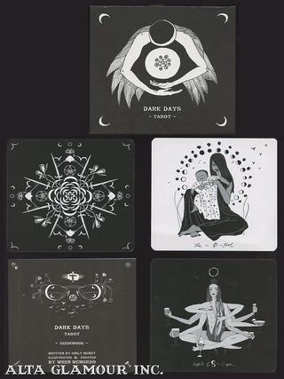 Item #102855 DARK DAYS TAROT. created, illustrated by, Wren McMurdo, Emily Mundy, written by