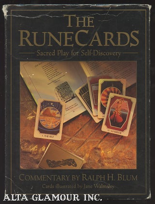 Item #102857 THE RUNE CARDS: Sacred Play For Self-Discovery. Ralph H. Blum