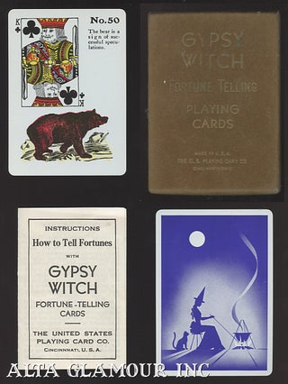 Item #102865 GYPSY WITCH FORTUNE TELLING PLAYING CARDS. Isobel Field