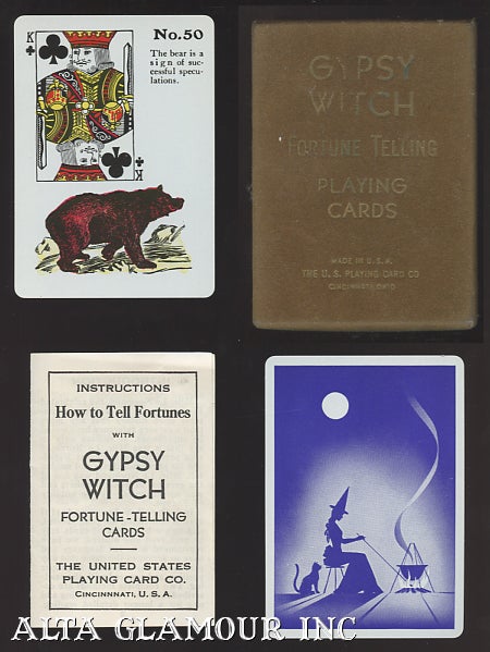 Item #102865 GYPSY WITCH FORTUNE TELLING PLAYING CARDS. Isobel Field.