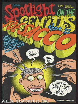Item #103059 SPOTLIGHT ON THE GENIUS THAT IS JOE SACCO