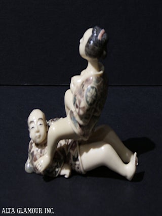 JAPANESE EROTIC FIGURINES IN COITUS